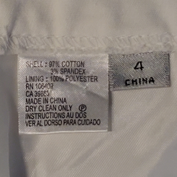 Fully lined white jeans - Picture 10 of 13